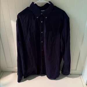 Brooks Brothers Dark Blue Casual Button Down Shirt